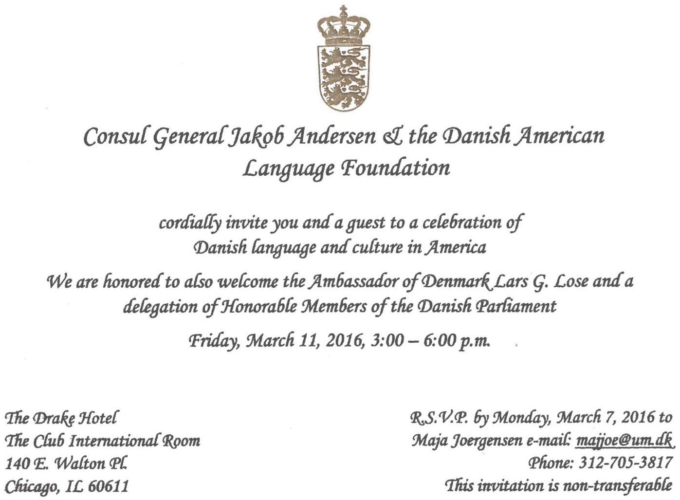Event Invitation